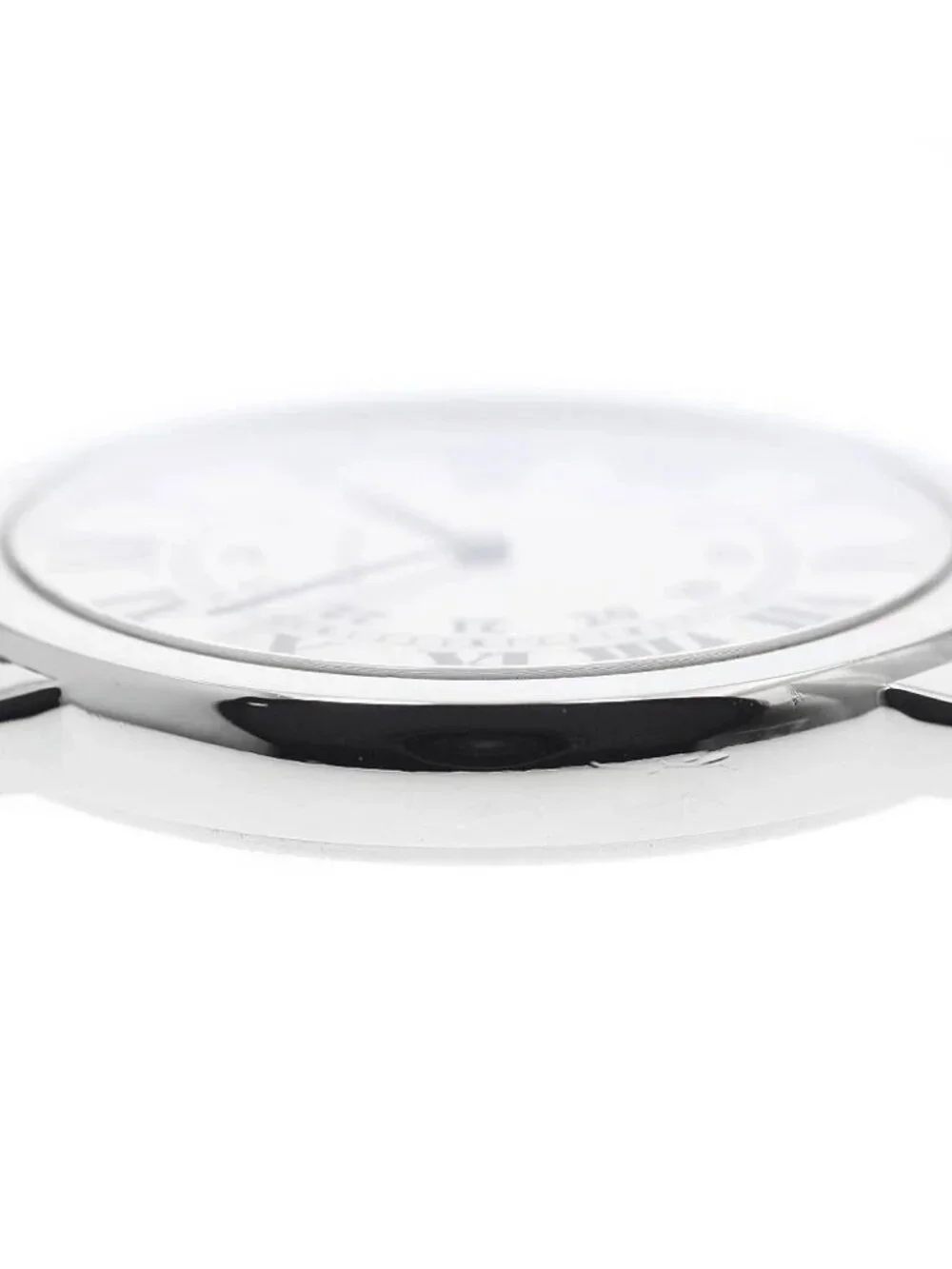 CARTIER Ronde SoloLM W6700255 Date Silver Dial Quartz Men's Watch_960816